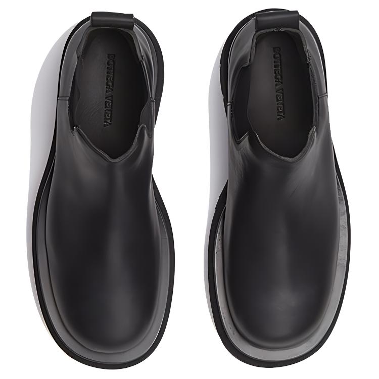 (W) Bottega Veneta BV Tire Chelsea Boot 'Black' 圖 3