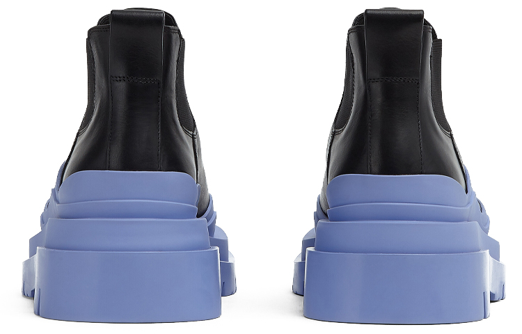 (W) Bottega Veneta BV Tire Chelsea Boot 'Black Blue' 圖 5