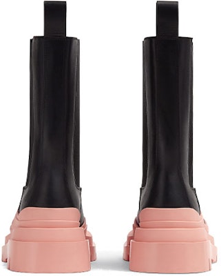 (W) ボッテガヴェネタ タイヤチェルシーブーツ "ブラックピンク" 630297VBS501276 Purchase (W) ボッテガヴェネタ タイヤチェルシーブーツ "ブラックピンク" 630297VBS501276