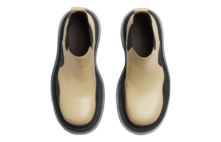 (W) Bottega Veneta BV Tire Chelsea Boot 'Light Brown' 圖 3