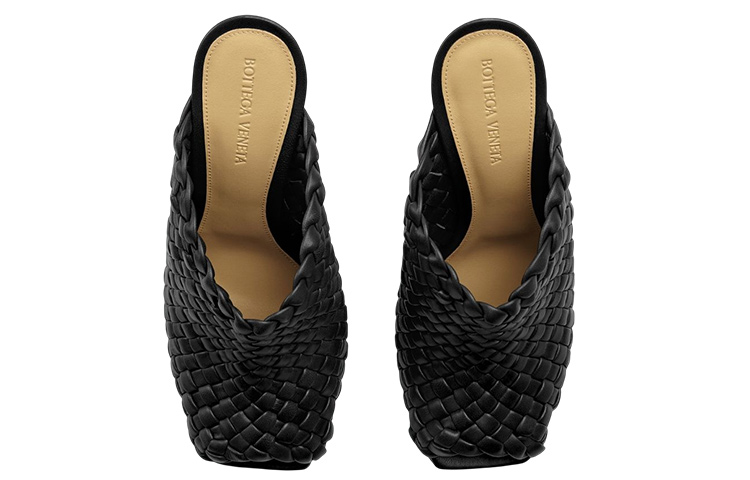 (W) Bottega Veneta Canalazzo 'Black Leather' 圖 3