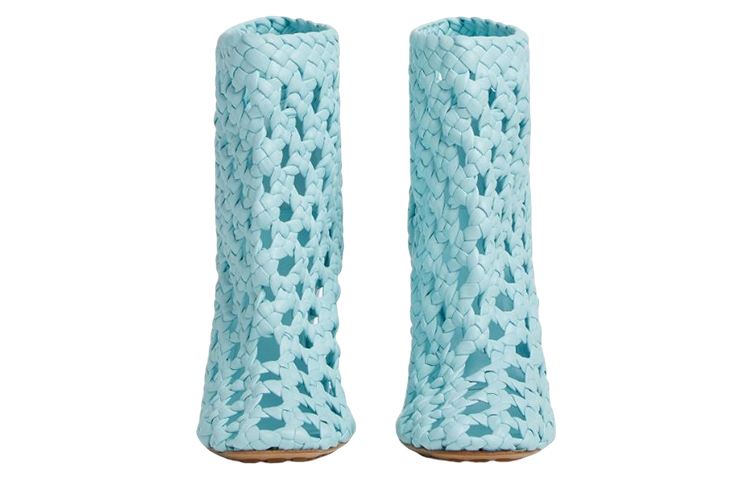 Lookbook (W) 葆蝶家 Canalazzo 蓝色编织镂空 716176V2DS04545