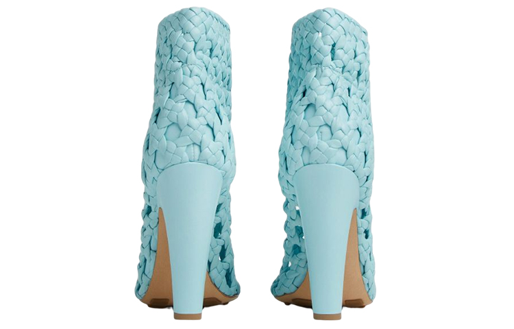 Shop (W) 葆蝶家 Canalazzo 蓝色编织镂空 716176V2DS04545