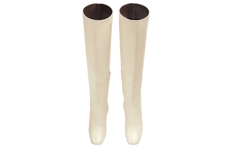 (W) Bottega Veneta Canalazzo 'White High-Heel' 圖 2