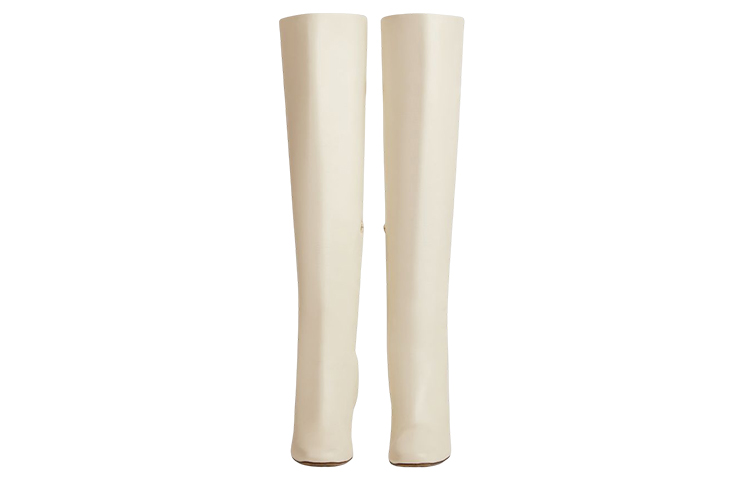 (W) Bottega Veneta Canalazzo 'White High-Heel' 圖 3