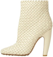 (Women) Bottega Veneta Canalazzo 'White Leather Weave' 716171V2EH09311 (Women) Bottega Veneta Canalazzo 'White Leather Weave' 716171V2EH09311