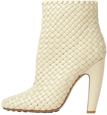 (Women) Bottega Veneta Canalazzo 'White Leather Weave' 716171V2EH09311 Buy (Women) Bottega Veneta Canalazzo 'White Leather Weave' 716171V2EH09311
