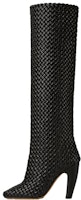 (Women) Bottega Veneta Canalazzo High Boot 'Black Fashion Chunky Heel' 716173V2EH01000 (Women) Bottega Veneta Canalazzo High Boot 'Black Fashion Chunky Heel' 716173V2EH01000
