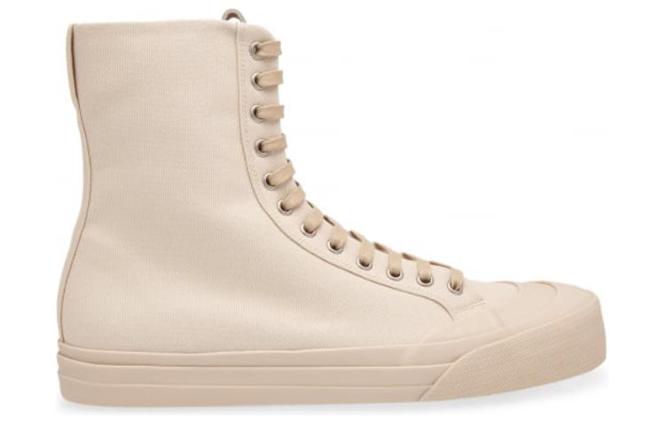 (W) Bottega Veneta Canvas High-Top 'Beige' 圖 2