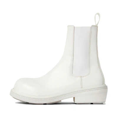 (W) Bottega Veneta Chelsea Boot 'Optic White Calfskin'