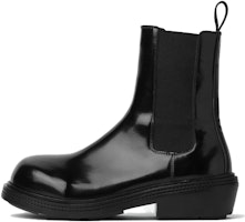 (Women) Bottega Veneta Chelsea Boots 'Fireman Black Calfskin' 754259V3H801000 (Women) Bottega Veneta Chelsea Boots 'Fireman Black Calfskin' 754259V3H801000