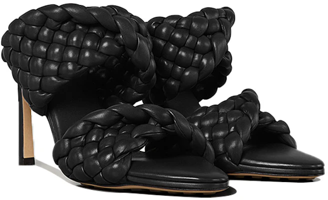 (W) Bottega Veneta Curve 'Tenunan Hitam' 618757VBTG01000 Order (W) Bottega Veneta Curve 'Tenunan Hitam' 618757VBTG01000