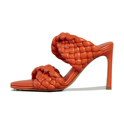 (W) Bottega Veneta Curve 'Chili Red'
