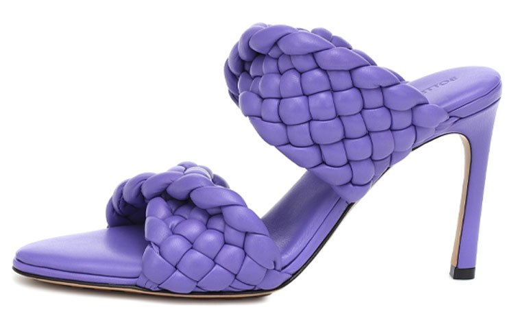(W) Bottega Veneta Curve 'Purple Woven Leather'