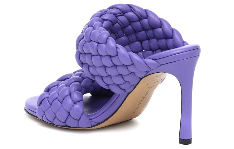 (W) Bottega Veneta Curve 'Purple Woven Leather' 圖 3