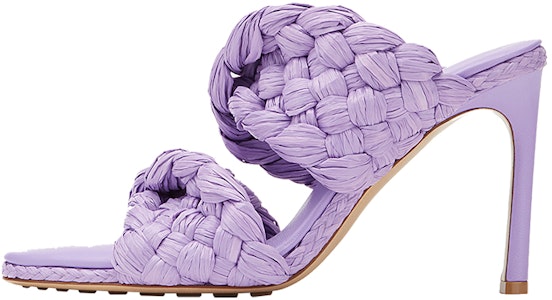 (Women) Bottega Veneta Curve 'Woven Straw Purple High' 651398V0GM05176 Buy (Women) Bottega Veneta Curve 'Woven Straw Purple High' 651398V0GM05176