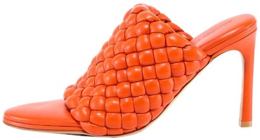 (Women) Bottega Veneta Curve Leather Sandals 'Orange' 621340VBTG06513 (Women) Bottega Veneta Curve Leather Sandals 'Orange' 621340VBTG06513