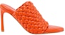 (W) Sandal Kulit Bottega Veneta Curve 'Orange' 621340VBTG06513