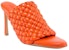 (W) Sandal Kulit Bottega Veneta Curve 'Orange' 621340VBTG06513