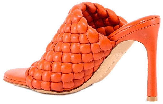 (Women) Bottega Veneta Curve Leather Sandals 'Orange' 621340VBTG06513 Shop (Women) Bottega Veneta Curve Leather Sandals 'Orange' 621340VBTG06513
