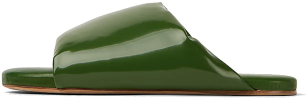 (Women) Bottega Veneta Cushion Flat 'Jalapeno' 729892V2LR03653 (Women) Bottega Veneta Cushion Flat 'Jalapeno' 729892V2LR03653
