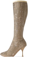(Women) Bottega Veneta Dot BV Sparkle High-Top Boot 'Cane Sugar' 667172V15G12624 (Women) Bottega Veneta Dot BV Sparkle High-Top Boot 'Cane Sugar' 667172V15G12624