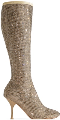 (Women) Bottega Veneta Dot BV Sparkle High-Top Boot 'Cane Sugar' 667172V15G12624 Order (Women) Bottega Veneta Dot BV Sparkle High-Top Boot 'Cane Sugar' 667172V15G12624