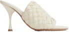 Order (W) Bottega Veneta Dot Mule 'Blanco' 708882V28N09013