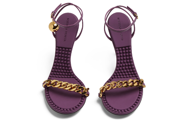 (W) Bottega Veneta Dot Sandal 'Soft Candy Purple' 圖 3