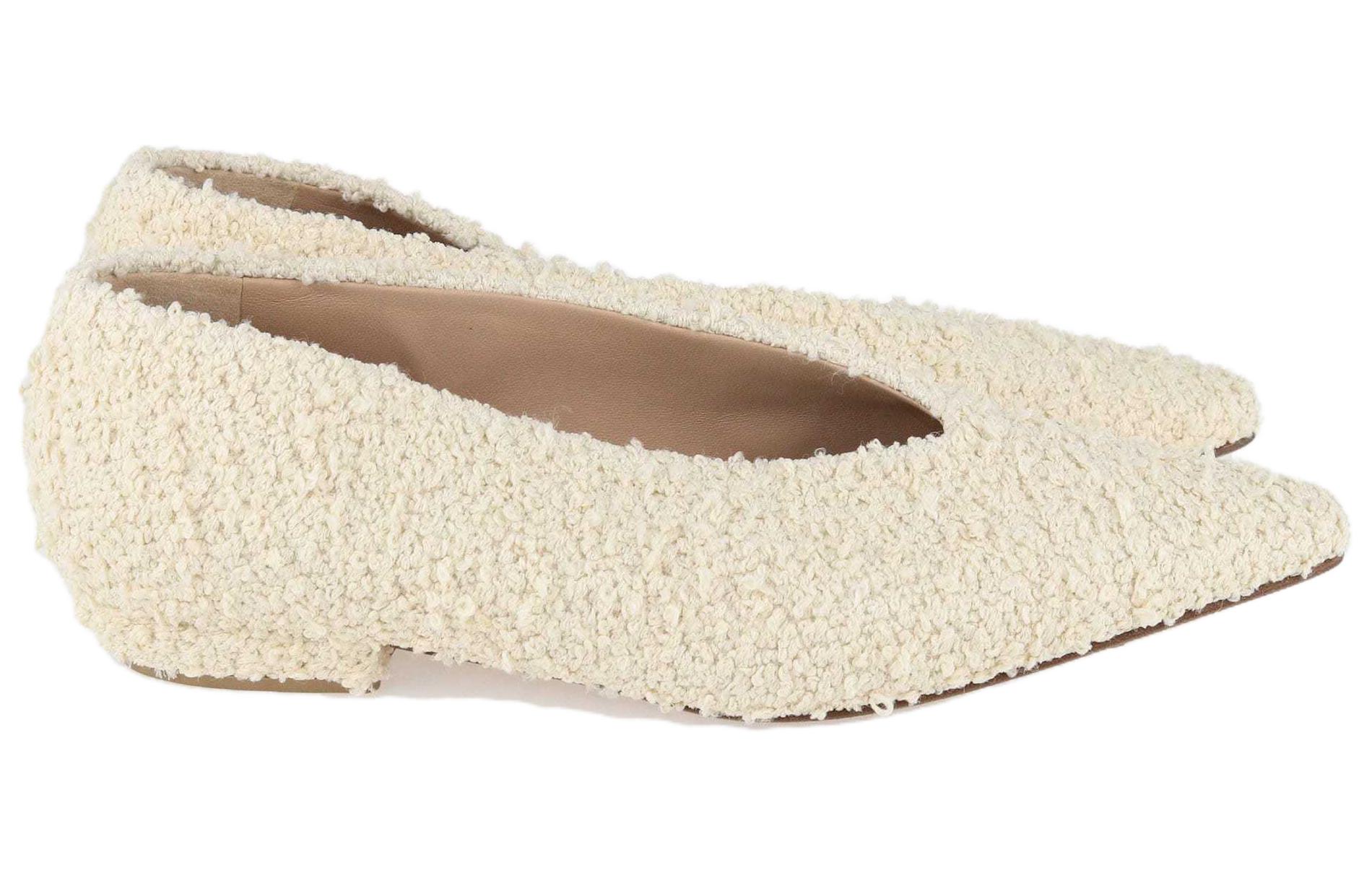 (W) Bottega Veneta Fashion Flat 'White' 圖 2