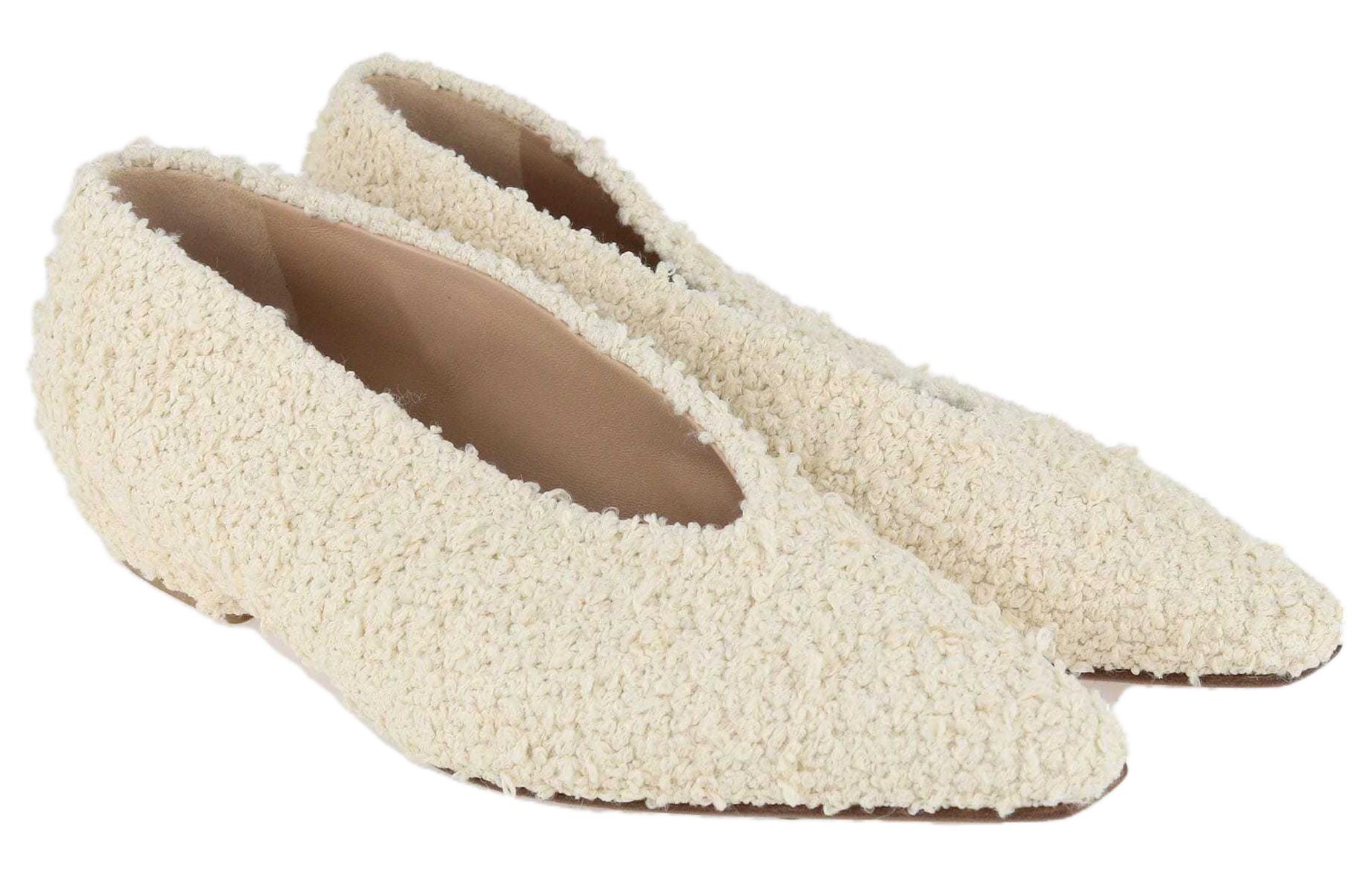 (W) Bottega Veneta Fashion Flat 'White' 圖 3