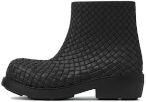 (Women) Bottega Veneta Fireman Boot 'Black Rubber' 764422V3OE01000 (Women) Bottega Veneta Fireman Boot 'Black Rubber' 764422V3OE01000