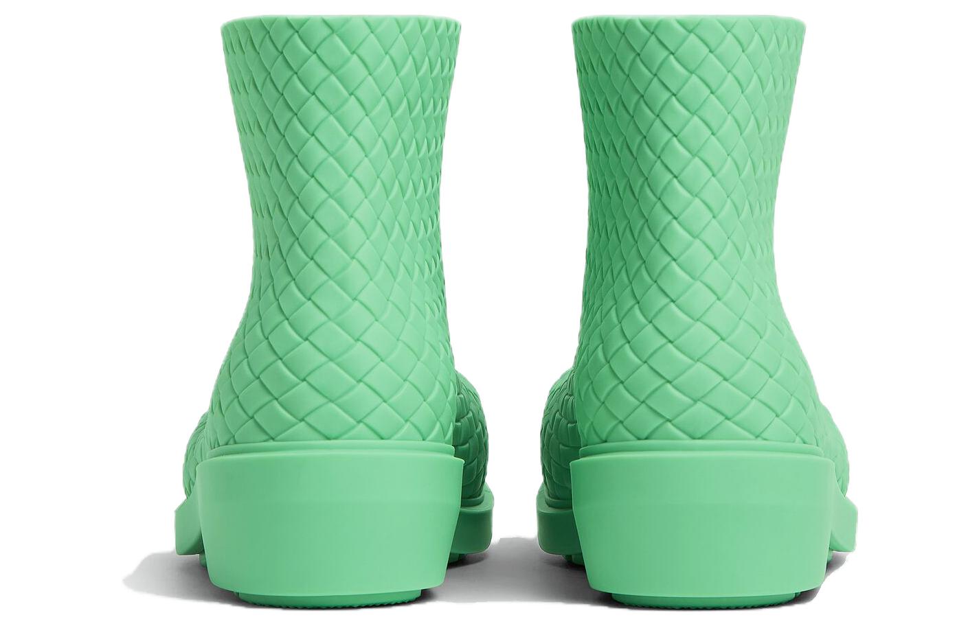 Shop (Women) Bottega Veneta Fireman Boot 'Solid Green' 764422V3OE03978