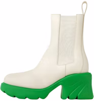 (Women) Bottega Veneta Flash Ankle Chelsea Boot Shearling 'White Parakeet' 716245V1BN19168 (Women) Bottega Veneta Flash Ankle Chelsea Boot Shearling 'White Parakeet' 716245V1BN19168