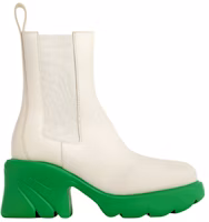(Women) Bottega Veneta Flash Ankle Chelsea Boot Shearling 'White Parakeet' 716245V1BN19168 (Women) Bottega Veneta Flash Ankle Chelsea Boot Shearling 'White Parakeet' 716245V1BN19168