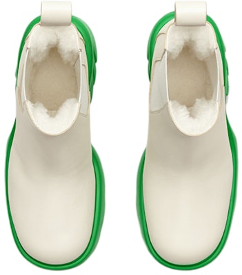 (W) ボッテガ・ヴェネタ フラッシュアンクルブーツ (ホワイトパラキート) 716245V1BN19168 Order (W) ボッテガ・ヴェネタ フラッシュアンクルブーツ (ホワイトパラキート) 716245V1BN19168