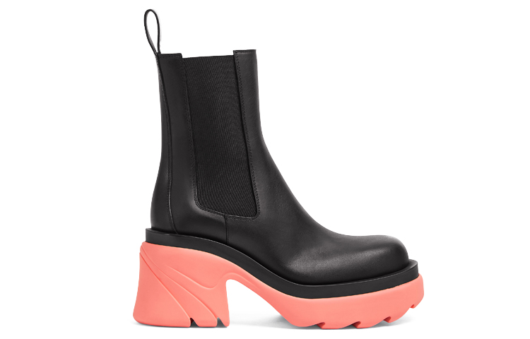 (W) Bottega Veneta Flash Chelsea Boot 'Black Flamingo' 圖 2