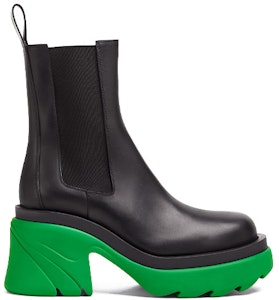 (W) Bottega Veneta 黑色草地闪耀切尔西靴 667148-VBS50-1476 Order (W) Bottega Veneta 黑色草地闪耀切尔西靴 667148-VBS50-1476