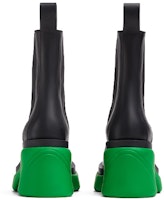 Bottega Veneta 葆蝶家 BV Flash 高跟厚底切爾西靴 女款 黑綠 Purchase Bottega Veneta 葆蝶家 BV Flash 高跟厚底切爾西靴 女款 黑綠