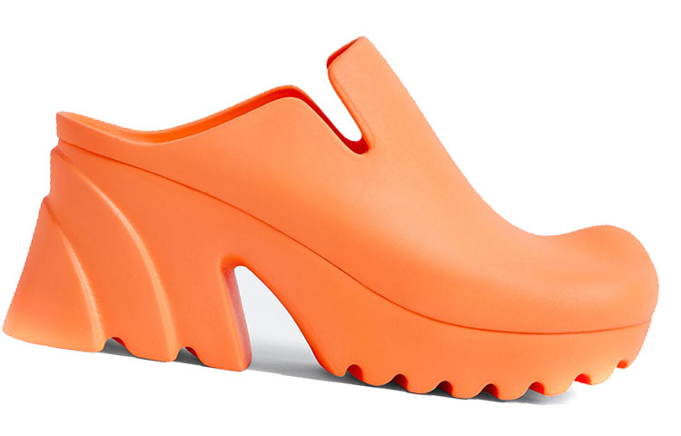 Order (Women) Bottega Veneta Flash Clog 'Papaya' 667153V11T06528