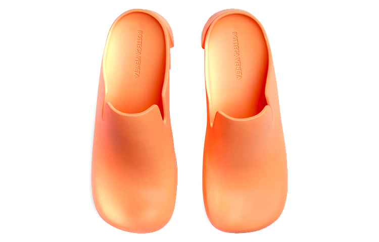 Shop (Women) Bottega Veneta Flash Clog 'Papaya' 667153V11T06528