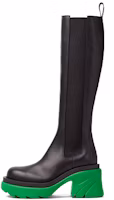 (Women) Bottega Veneta Flash Knee High Boot 'Black Grass' 667149VBS501476 (Women) Bottega Veneta Flash Knee High Boot 'Black Grass' 667149VBS501476