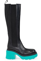 (Women) Bottega Veneta Flash Knee High Boot 'Black Neptune' 667149VBS501474 (Women) Bottega Veneta Flash Knee High Boot 'Black Neptune' 667149VBS501474