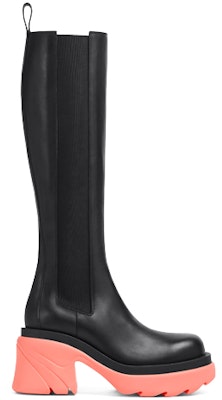 (Women) Bottega Veneta Flash Knee High Boot 'Black Flamingo' 667149-VBS50-1475 Order (Women) Bottega Veneta Flash Knee High Boot 'Black Flamingo' 667149-VBS50-1475