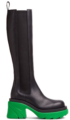 (Women) Bottega Veneta Flash Knee High Boot 'Black Grass' 667149VBS501476 Order (Women) Bottega Veneta Flash Knee High Boot 'Black Grass' 667149VBS501476