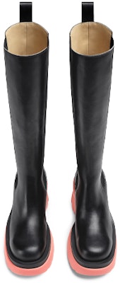 (Women) Bottega Veneta Flash Knee High Boot 'Black Flamingo' 667149-VBS50-1475 Lookbook (Women) Bottega Veneta Flash Knee High Boot 'Black Flamingo' 667149-VBS50-1475