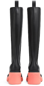 (W) ボッテガ フラッシュニーハイブーツ "ブラックフラミンゴ" 667149-VBS50-1475 Purchase (W) ボッテガ フラッシュニーハイブーツ "ブラックフラミンゴ" 667149-VBS50-1475