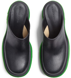 Bottega Veneta 葆蝶家 Flash 皮革高跟鞋 女款 黑綠 Lookbook Bottega Veneta 葆蝶家 Flash 皮革高跟鞋 女款 黑綠