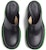 (W) Bottega Veneta Flash Pam Sandal 'Hitam Rumput' 668525-VBS50-1476