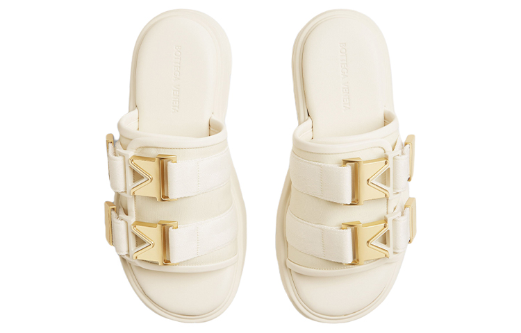 Lookbook (W) 葆蝶家 Bottega Veneta Flash 凉鞋 '米色' 690034-V0DS2-2916